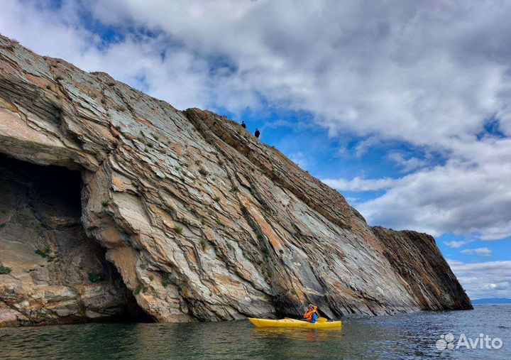 Прогулки на каяках Байкал, р.Ангара, Ирк.водохр