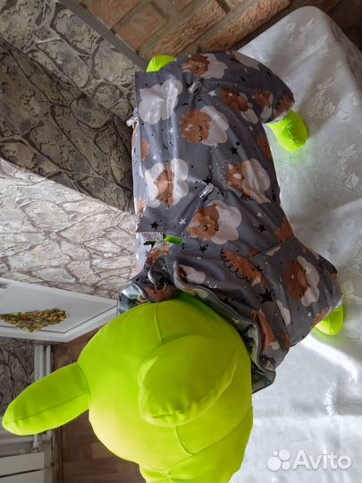 Дождевик для собаки девочки