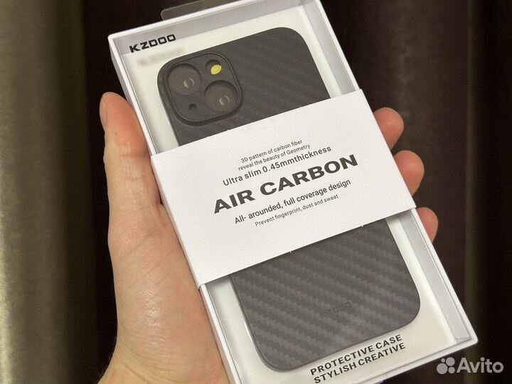 Чехол air carbon на iPhone 13/14pro/pro max