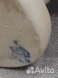 Вазочка красная, Бюст М. Горький, вазочка Богемия