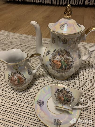 Чайный сервиз kahla Гдр Мадонна