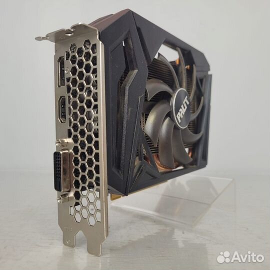 Видеокарта palit geforce GTX1660 super stormx 6Гб