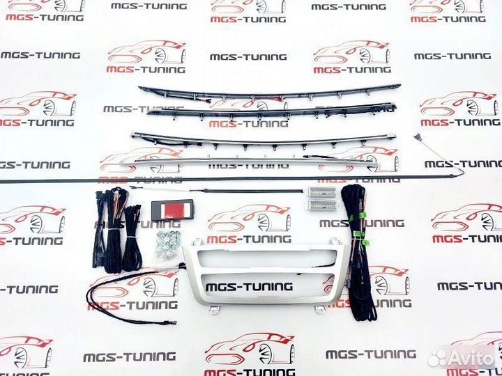 Подсветка салона Ambient серебристая BMW 3 F30 ф30