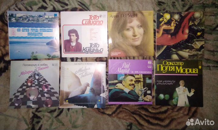 Пластинки виниловые. Коллекция винила