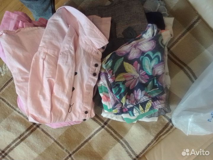 Вещи на девочку 7-10 лет пакетом