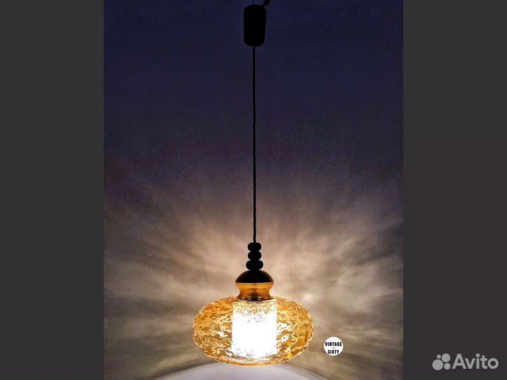 Светильник подвесной Veb Narva ГДР 70-е гг