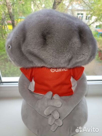 Берет норковый мягкий