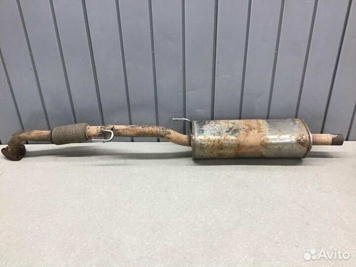 Средняя часть глушителя VW Polo (Sed RUS) 2011-202