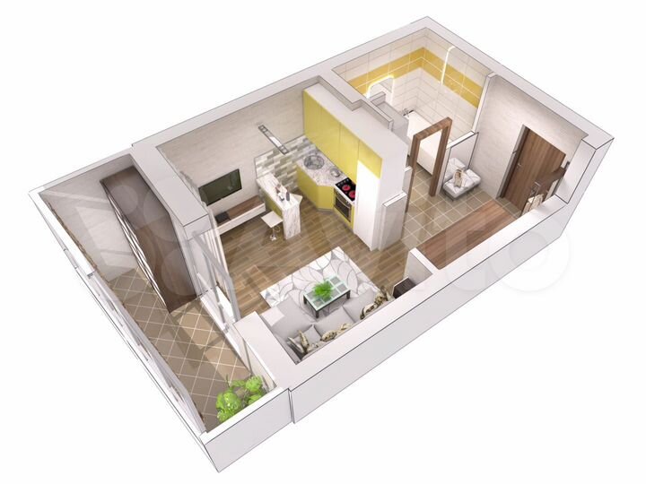 Квартира-студия, 25,8 м², 13/17 эт.