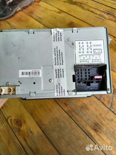 Автомагнитола с Фольксваген Гольф штатная