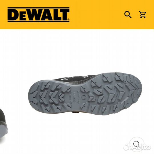 DeWalt.UK. Легкая рабочая обувь