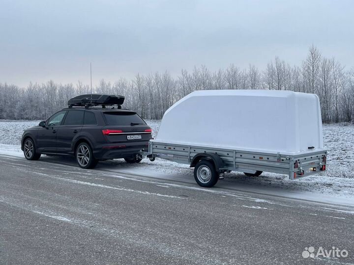 Прицеп для снегохода. Кузов 3,5м на 1,52м.Рассрочк