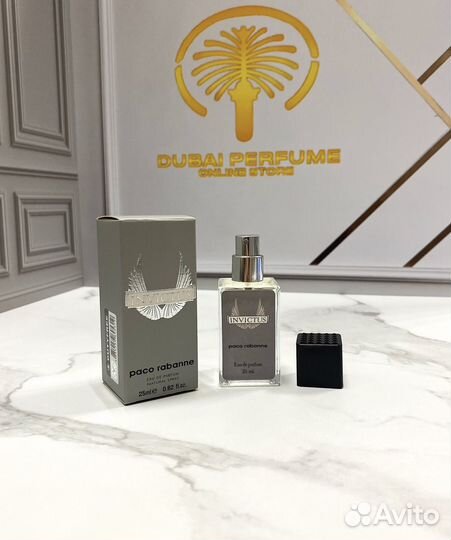 Paco Rabanne invictus 25 ml тестер парфюм мужской