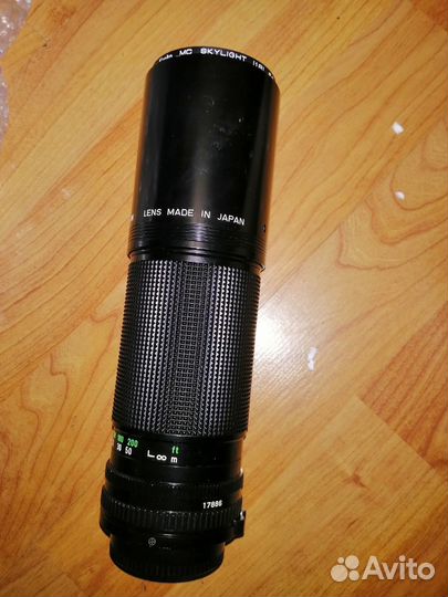 Объектив canon fd 300mm5.6