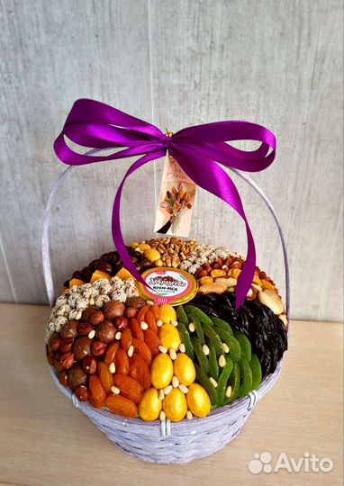 Ореховая корзинка/вкусный букет/подарок/выпускной