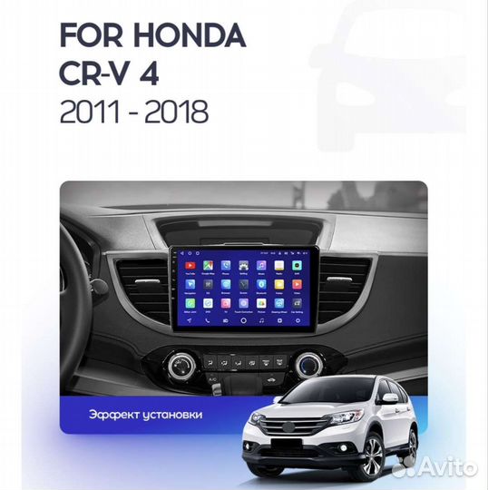 CR-V crv Honda Штатная магнитола android teyes