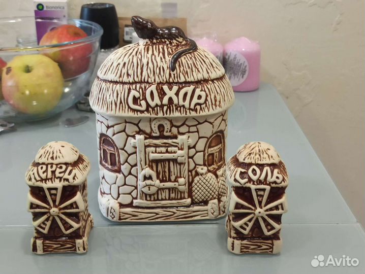 Набор Сахар, Перец, Соль