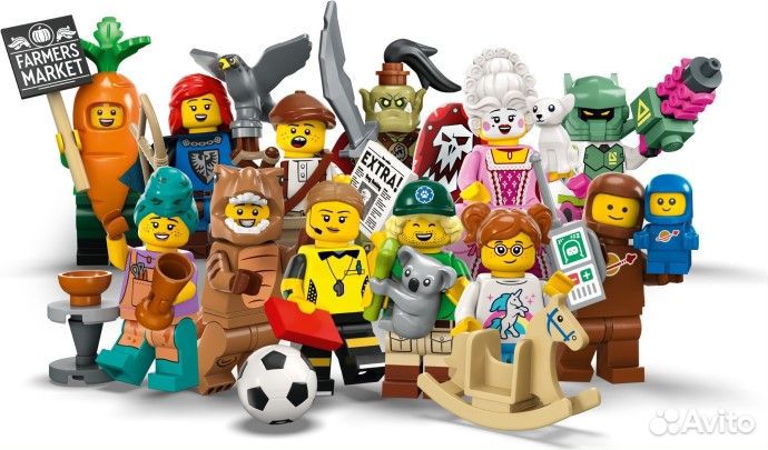 Lego Minifigures полные запечатанные серии