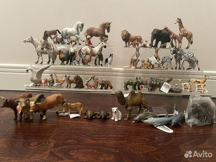 Новые фигурки schleich papo