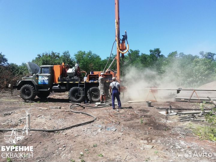 Бурение скважины под воду