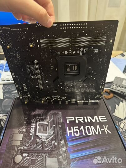 Материнская плата asus prime h510m k