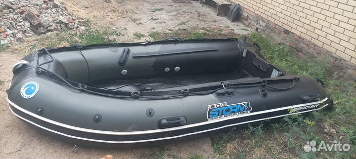 Надувная лодка пвх под мотор бу