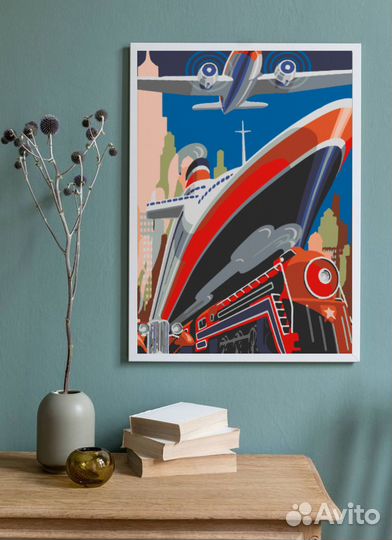 Картина по номерам на холсте 40х50 с подрамником