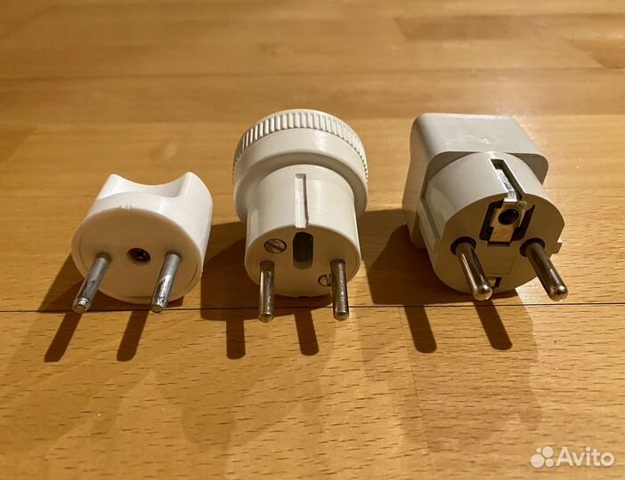 Переходники для розеток 3шт