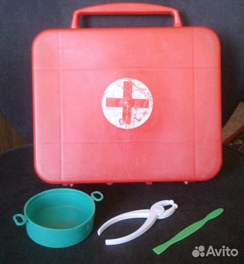 Игровые наборы Кукольный доктор, в чемодане, СССР