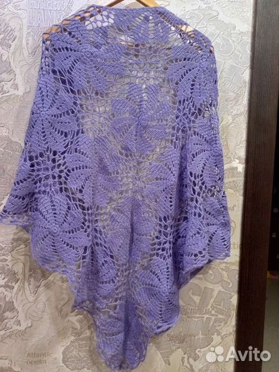 Шаль треугольная