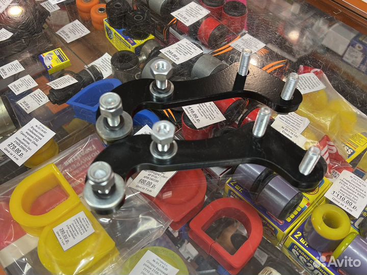 Переходные пластины на Ниву под суппорта ваз 2108