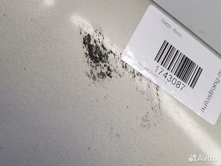 Капот для Renault Scenic 2 651001097R