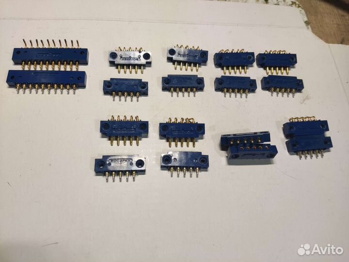 Разъемы позолоченные 5pin, 10pin