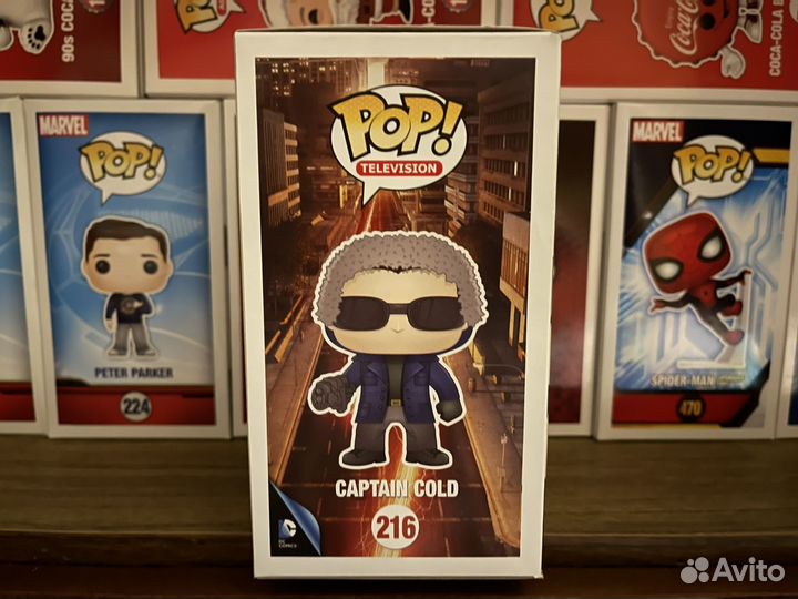 Captain Cold 216. Капитан Холод. Flash. Funko Pop