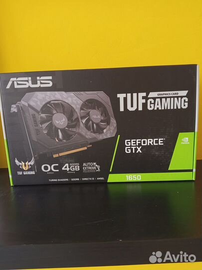 Asus Tuf Gaming GTX1650 4GB OC