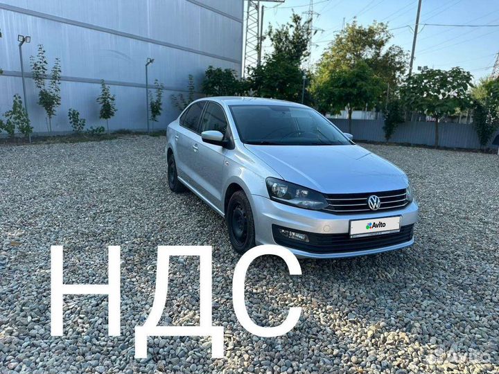 Volkswagen Polo 1.6 AT, 2018, 160 000 км