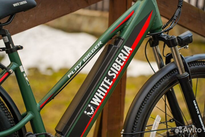 Электровелосипед White Siberia Camry Light 500W