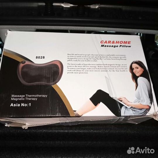 Массажная подушка шиацу