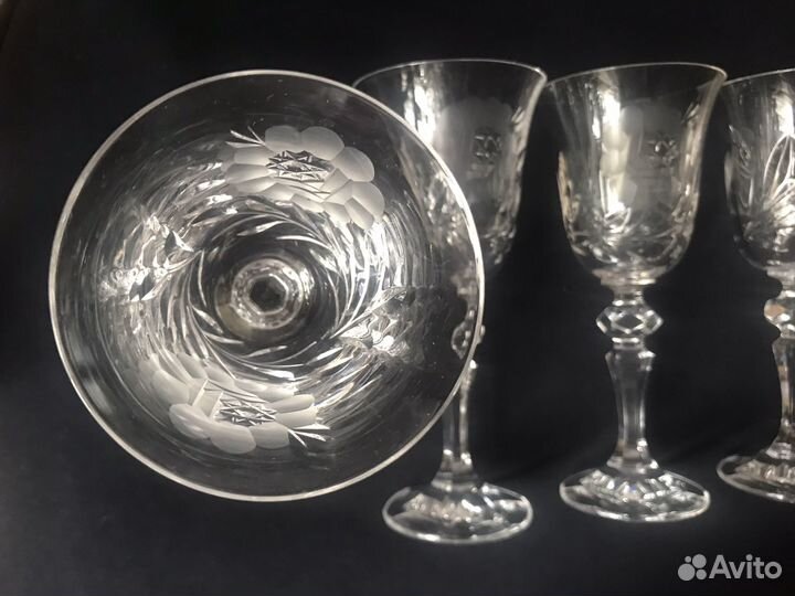 Бокалы Чехословакия Богемия