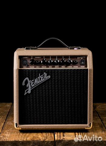 Комбо гитарный акустический fender acoustasonic 15