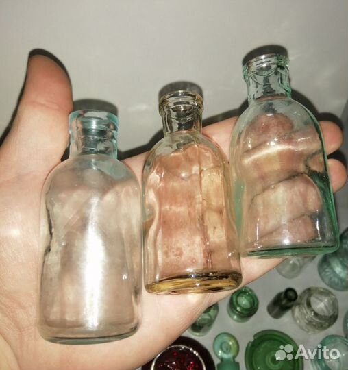 Старинные бутылки