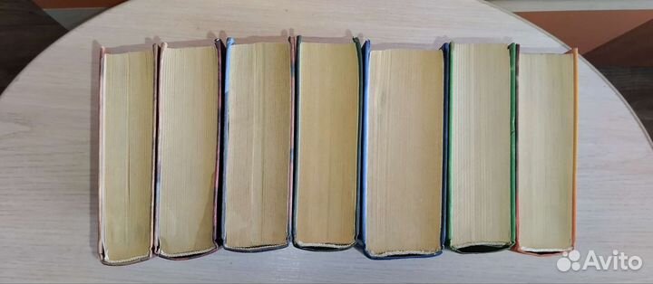 Гарри Поттер Росмэн в 7 т Оригинал цветные буквы