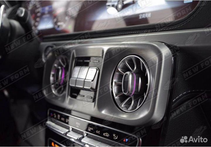 Воздуховоды салона Мерседес Гелендваген