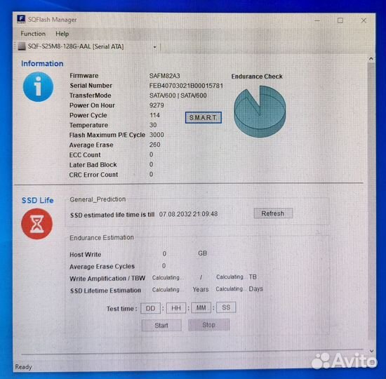 128Gb MLC - Advantech - промышленный SSD 2.5