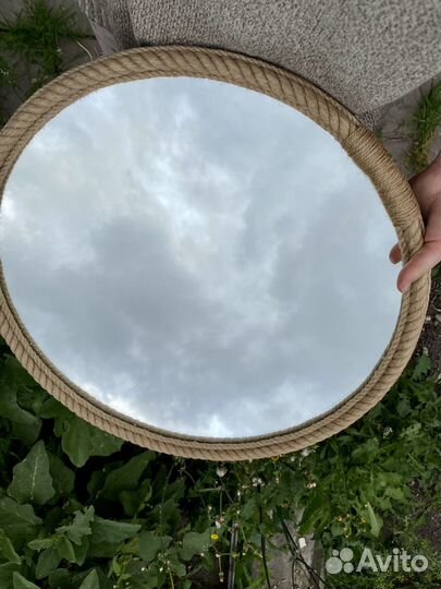 Зеркало 50см ручной работы
