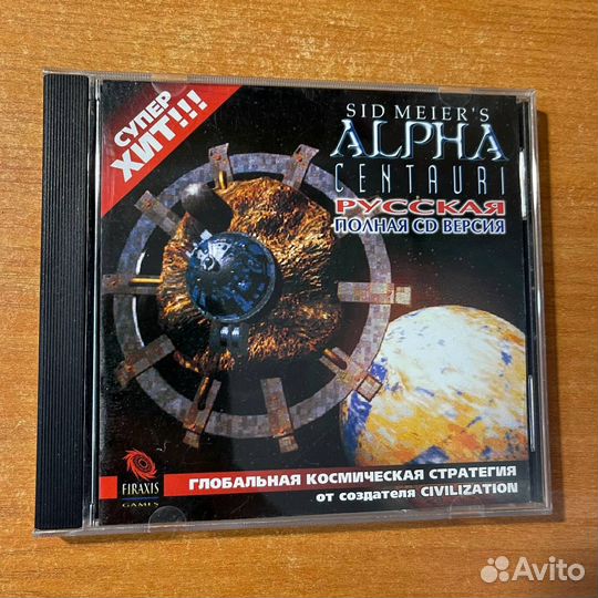 Альфа Центавра Sid Meier's Alpha Centauri, игра CD