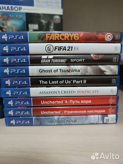 Игры для приставок ps4