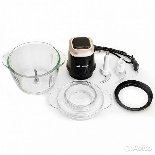 Измельчитель Аксинья кс-501 400 Вт, стекл. чаша