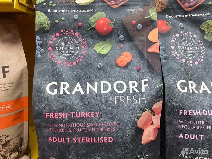 Грандорф Фреш Беззерновой корм для кошек 2кг