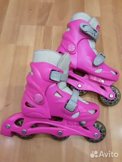 Роликовые коньки детские раздвижные